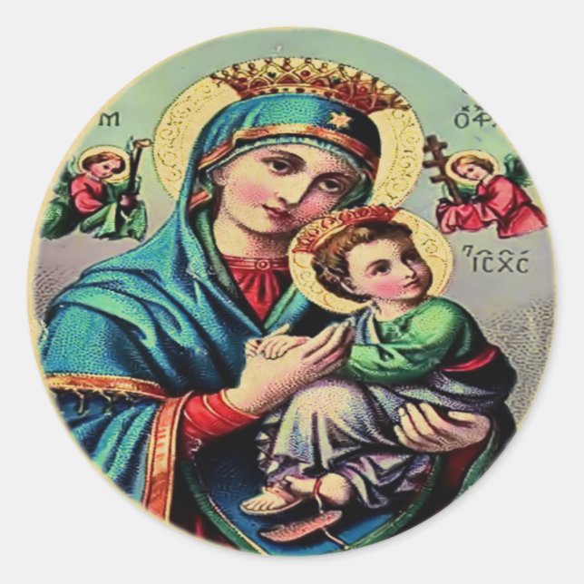 Mutter Mary Sticker (Vorderseite)