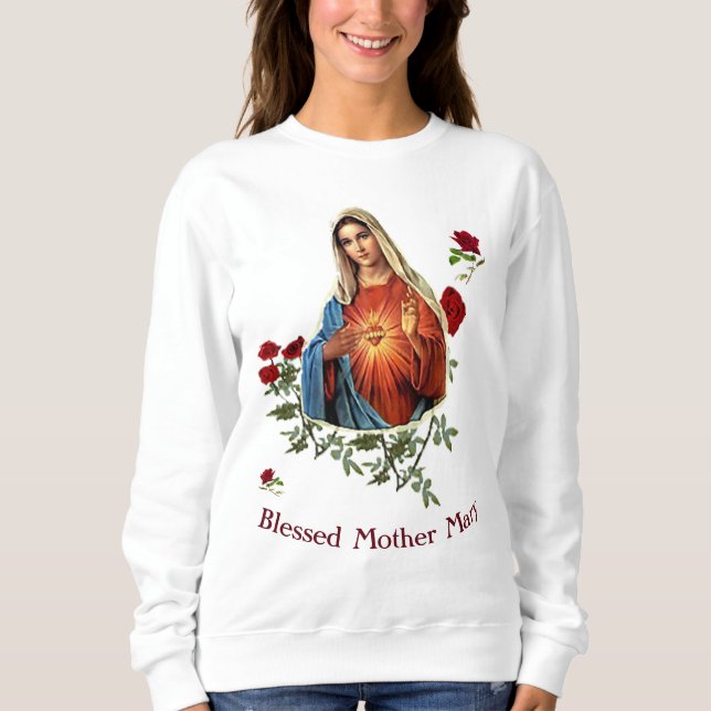 Mutter Mary Sweatshirt (Vorderseite)