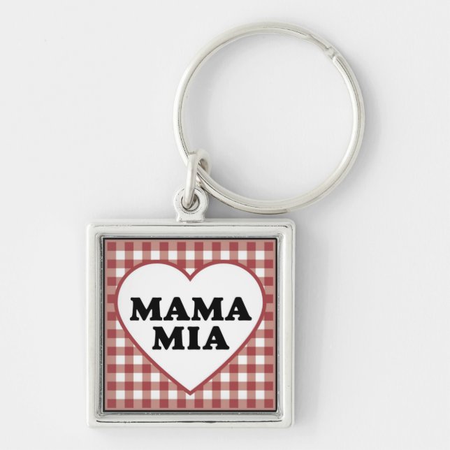 Mutter Mia Keychain Schlüsselanhänger (Vorne)