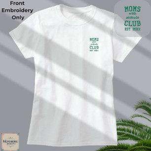 Mütter mit Haltung besticktes Shirt