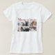 Mutter mit Kindern und Mama 6 FotoCollage T-Shirt (Design vorne)