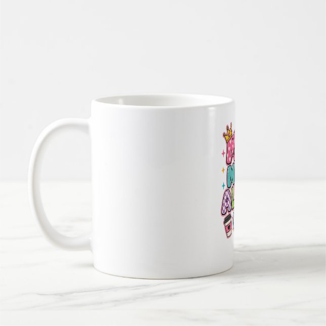 Mutter-Modus Immer An, Muttertagsgeschenk Kaffeetasse (Links)
