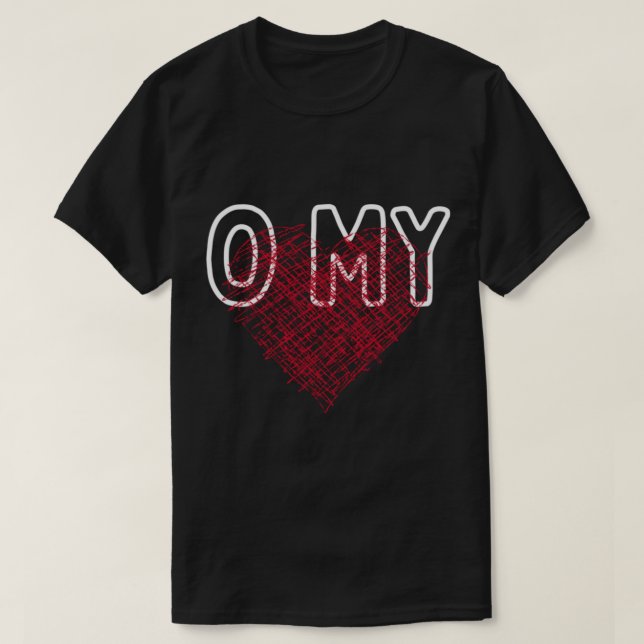 Mutter Mutter oder mein Herz T-Shirt (Design vorne)