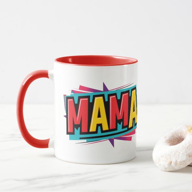 Mutter Mutter Tasse (Mit Donut)