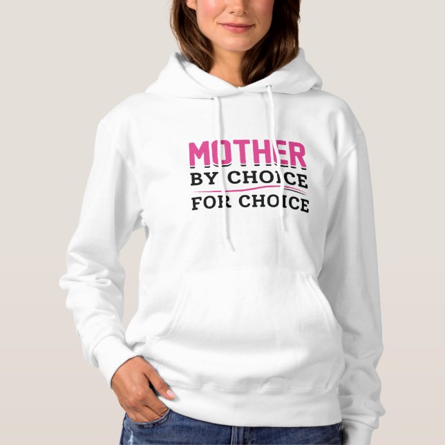 Mutter nach Wahl Hoodie (Vorderseite)