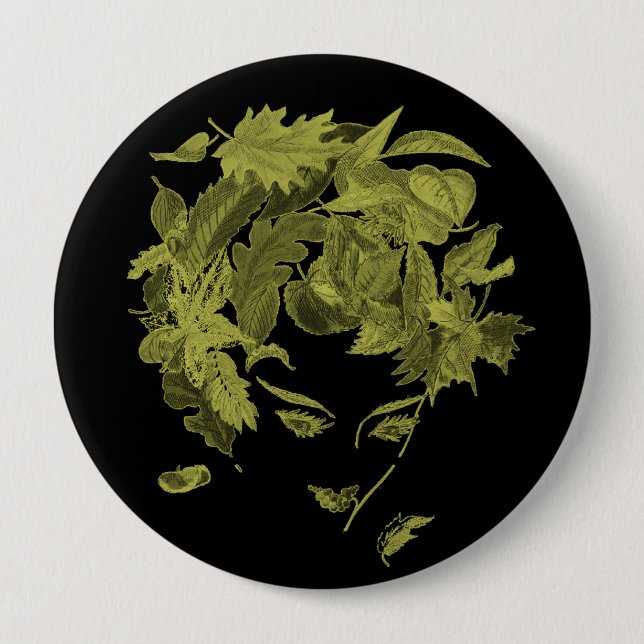 Mutter Natur Button (Vorderseite)