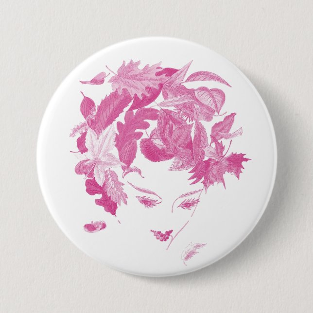 Mutter Natur Button (Vorderseite)