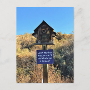 Mutter Natur, Grouch Spaß Postkarte