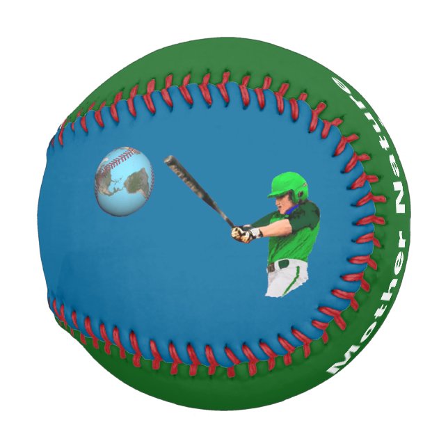 Mutter Natur hält Fledermäuse immer an Baseball (Vorne Rechts)