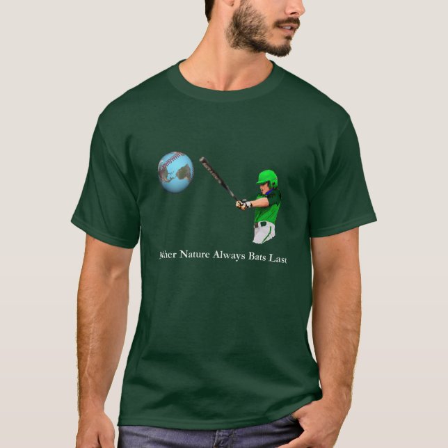 Mutter Natur hält Fledermäuse immer an T-Shirt (Vorderseite)