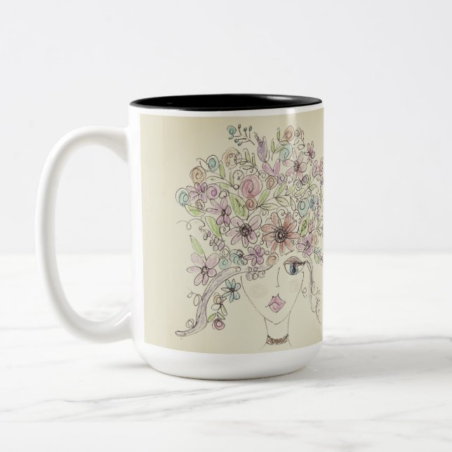 Mutter Natur Kaffee Tasse (Links)