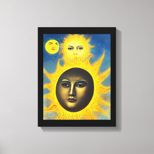 Mutter Natur New Sun Original Fantasy Art Leinwanddruck