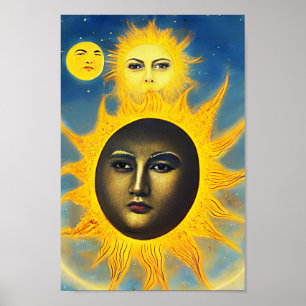 Mutter Natur New Sun Original Fantasy Art Poster