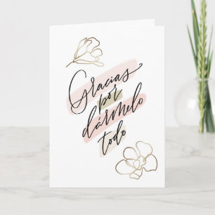 Mutter, Oma Spanisch Karte