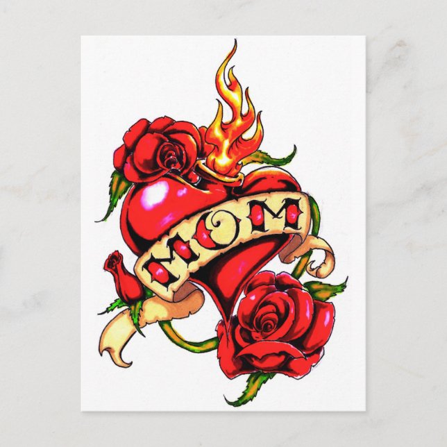 Mutter Postkarte (Vorderseite)