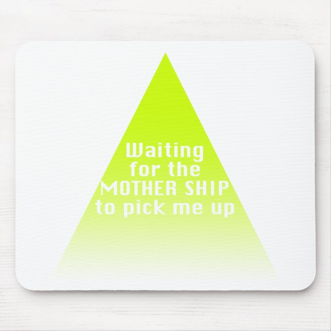 Mutter-Schiff Mousepad (Vorne)