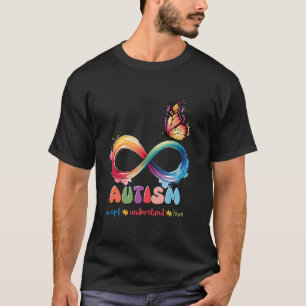 Mutter Sohn Familie akzeptiert autistische Kinder  T-Shirt