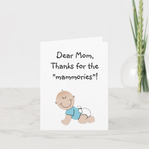 Mutter-Tag Dankeskarte