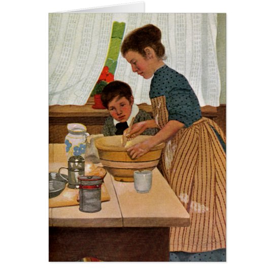 Mutter-Tag, der mit Mamma kocht Karte