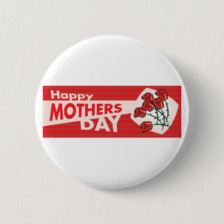 Mutter-Tagesfahne Button