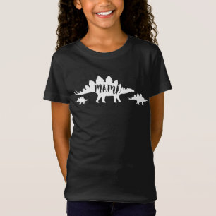 Mutter-Tagesgeschenk Mutter-Stegosaurus Dinosaur T-Shirt