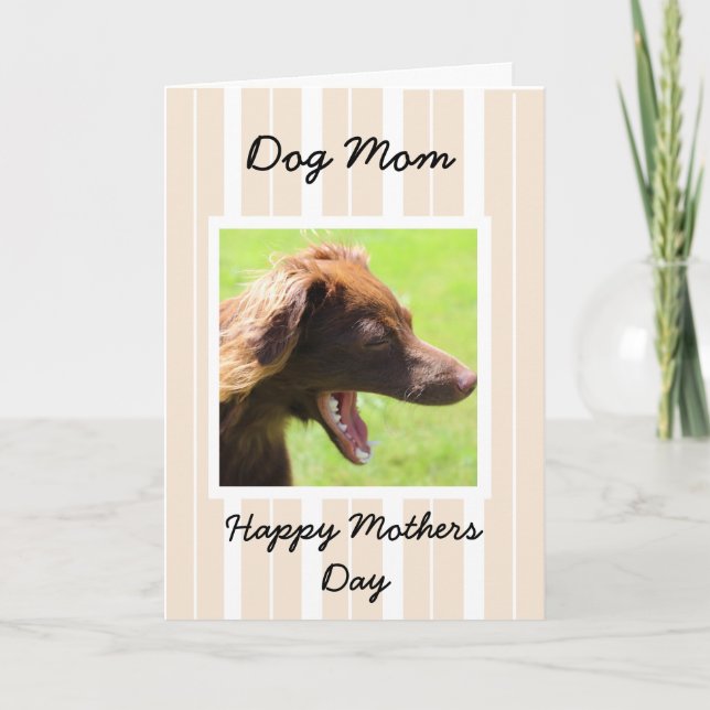 Mutter-Tageskarte für HundeMamas Karte (Vorderseite)