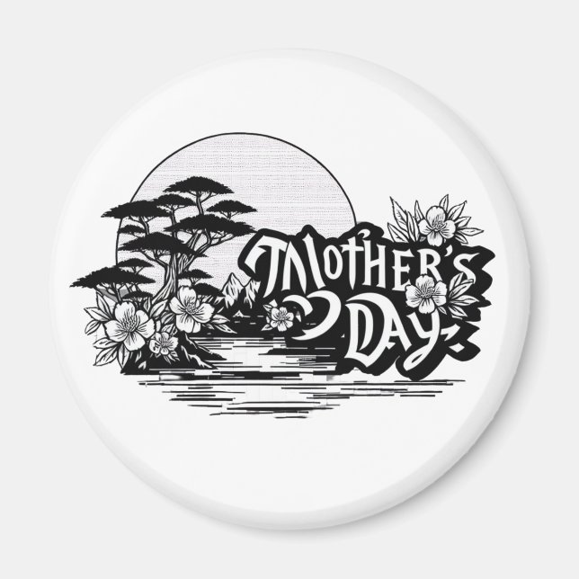 Mutter, Tagesmagnet Magnet (Vorne)