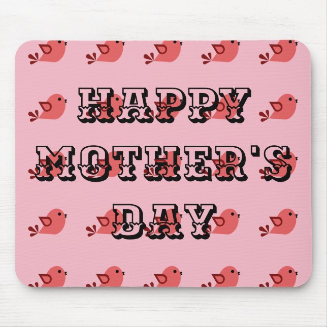 Mütter-Tagesmousepad Mousepad (Vorne)