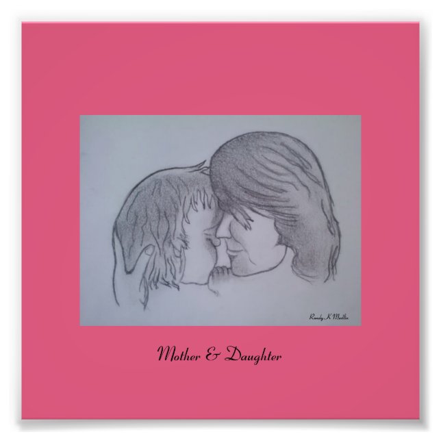Mutter & Tochter...drucken Fotodruck (Vorne)