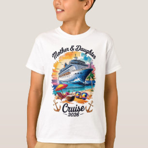 Mutter-Tochter-Kreuzfahrt 2026 Urlaubsreise passen T-Shirt