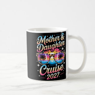 Mutter-Tochter-Kreuzfahrt 2027 Urlaubsreise passen Kaffeetasse
