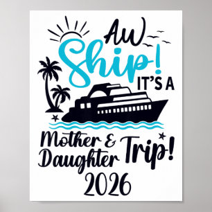 Mutter-Tochter-Reise 2026 Kreuzfahrt Urlaub Mutter Poster