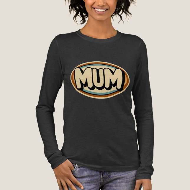 Mutter Tri-Blend Shirt (Vorderseite)