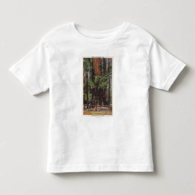 "Mutter" u. "Tochter" am großen Baum-Park Kleinkind T-shirt (Vorderseite)