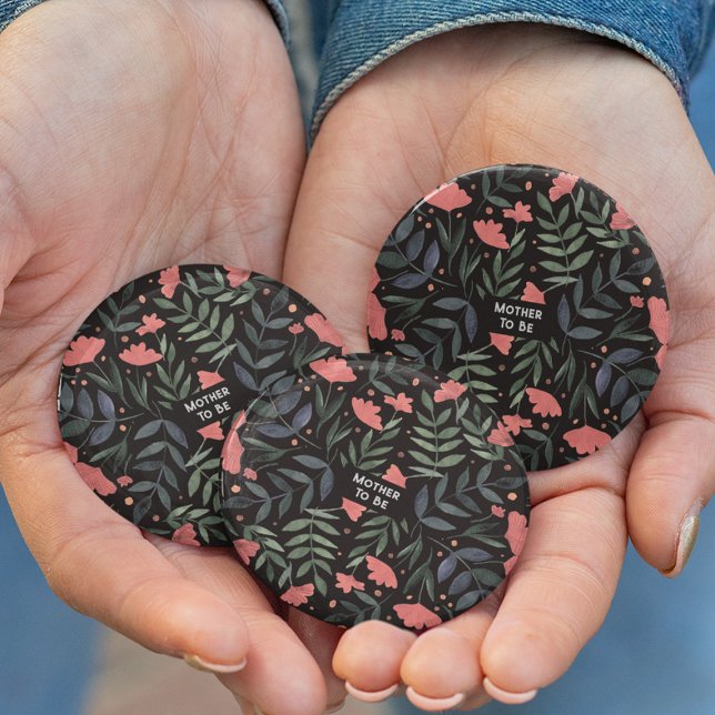 Mutter, um elegant Retro magischen Garten Button (Von Creator hochgeladen)