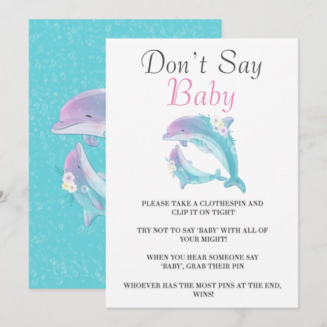 Mutter und Baby Girl Delphine sagen keine Babykart (Vorne/Hinten)