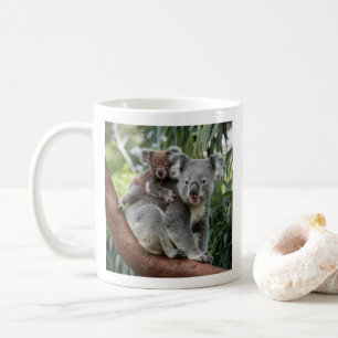 Mutter und Baby Koala Bear Kaffeetasse