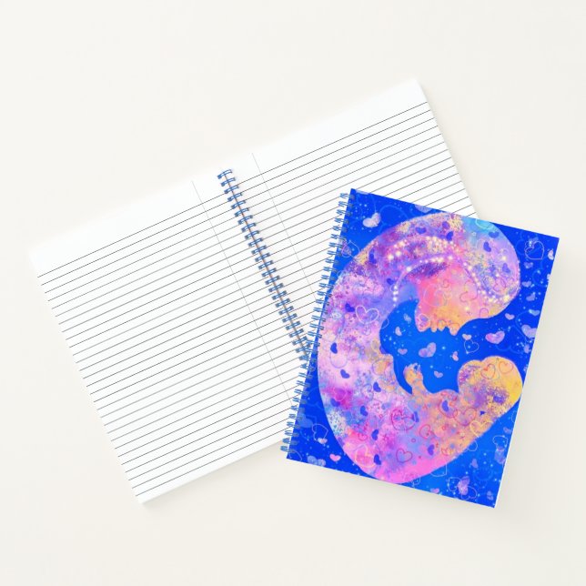 Mutter und Baby-Notebook Notizbuch (Innenseite)