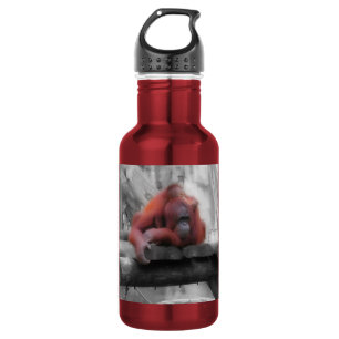 Mutter und Baby Orangutan Trinkflasche