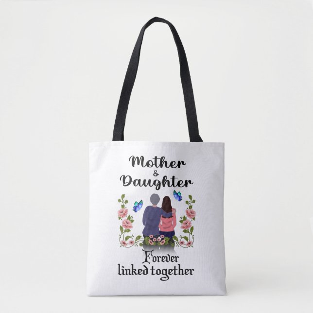MUTTER UND DAUGHTER FÜR DEN WEITEREN VERKNÜPFT TASCHE (Vorderseite)