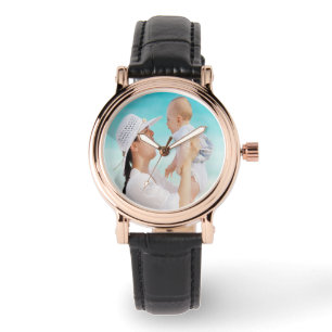 Mutter und Foto Armbanduhr