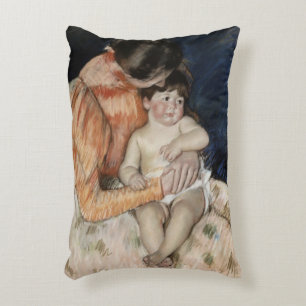 Mutter und Kind, 1890er Zierkissen