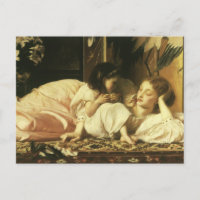 Mutter und Kind (alias Cherries) von Lord Leighton