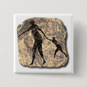 Mutter und Kind Button