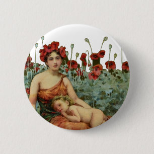 Mutter und Kind Button