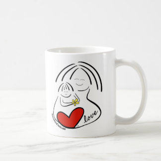 Mutter und Kind Kaffeetasse