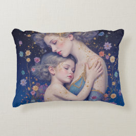 Mutter-und-Kind-Kissen mit Kunstmotiv Dekokissen