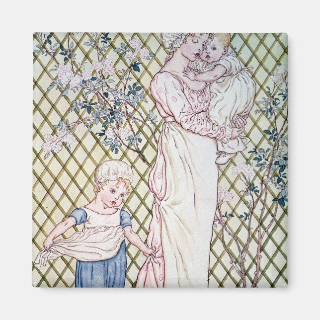 Mutter und Kind Magnet (Vorne)