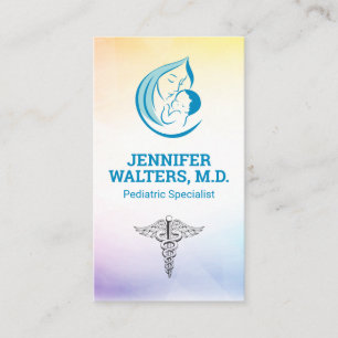 Mutter und Kind   Pädiatrie-Logo   Medizin Visitenkarte