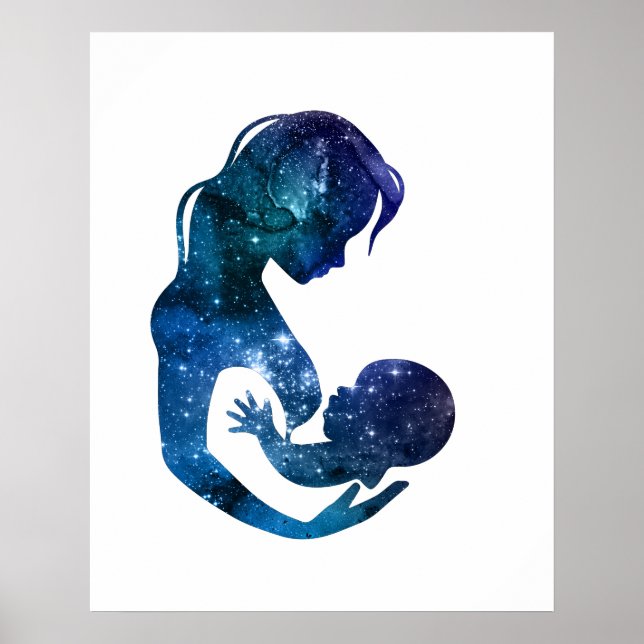 Mutter und Kind Poster (Vorne)